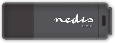 Nedis Flash Drive - 128 GB - USB Type-A - Leessnelheid: 80 MB/s - Schrijfsnelheid: 10 MB/s