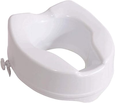 Verhoogd Toiletzitting 150mm - Gemakkelijke Montages, Wit