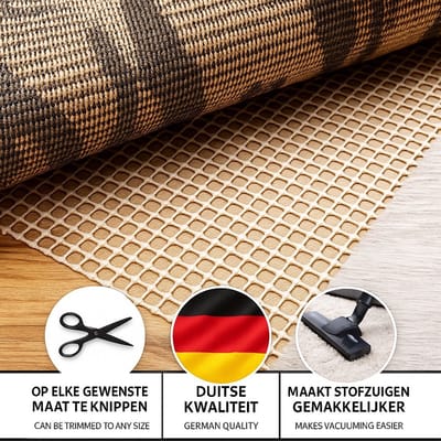 Hauskraft Antislipmat Voor Vloerkleed - 80x200 cm - Antislip tapijt - Ondertapijt - Onderkleed - Antisliponderkleden - Antislipmat onder Vloerkleed