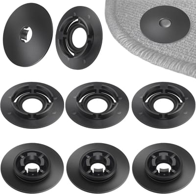 4 paar auto-bodemmatten-clips, bevestigingsgespen voor tapijten, autotapijtmatclips voor VW/Audi/Skoda auto-accessoires