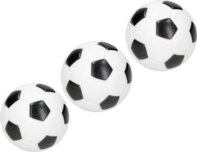 Stressbal Soft Density 3 Stuks – 7cm – Sensomotorische Stimulatie – Anti Stress – Voetbal