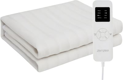 Elektrische deken - Elektrische onderdeken - 190 x 80 cm - XL formaat - 4 warmtestanden - 12 uurs timer - Warmte deken