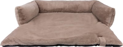 District 70 NUZZLE - Zachte Mand Voor Op De Bank - Medium: 75 x 75 cm - Taupe
