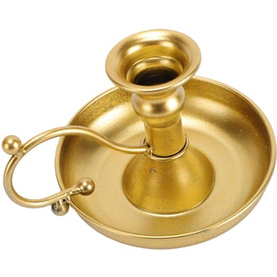 Bougeoir Vintage Multifonctionnel en Métal Bougeoir pour Maison Mariage Type 2