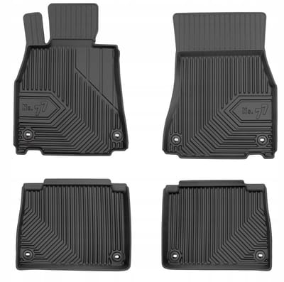 Frogum No.77 Rubberen Automatten - Lexus LS III (2000-2006) - TPE - Zwart - Perfecte pasvorm - Hoge rand 4cm