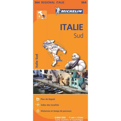 Michelin wegenkaart Regional 564 Italië – zuid