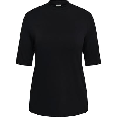 Dames t-shirt met col roulé KAFFE Curve KClima