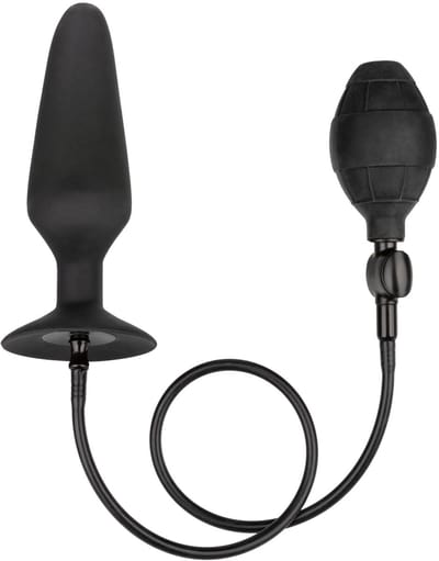 CalExotics - XL Silicone Inflatable Plug - Anal Toys Buttplugs Zwart