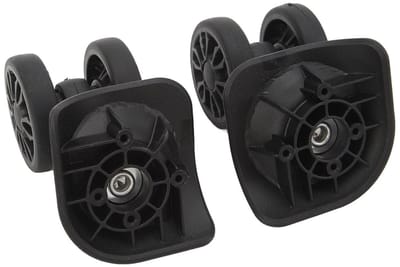 Vervangende Wielen voor Koffers, Universele Afneembare Rubber en Plastic Wielen, Reparatieset voor Bagage en Koffers