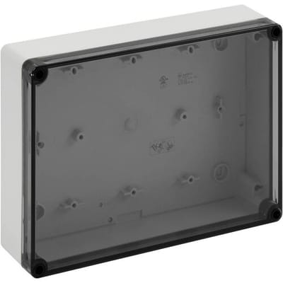 Spelsberg TK PS 2518-6f-t Installatiebehuizing 254 x 180 x 63 Polycarbonaat, Polystereen (EPS) Grijs-wit (RAL 7035) 1 stuk(s)