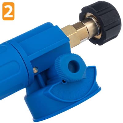 Rosfix Schuimpistool Vervanging - 2L, M22x1,5 Spuitmond 1,5 mm - 10-Standen - Geschikt voor Kärcher