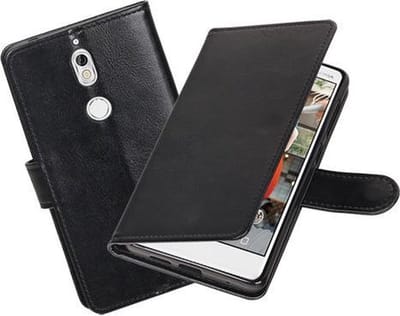 BestCases - Zwart Portemonnee booktype hoesje Nokia 7