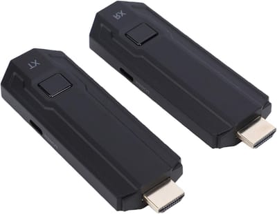 Draadloze HDMI Extender - Zender Ontvanger Set - Scherm Delen - 50 Meter Bereik - 1080P 60Hz - Zwart