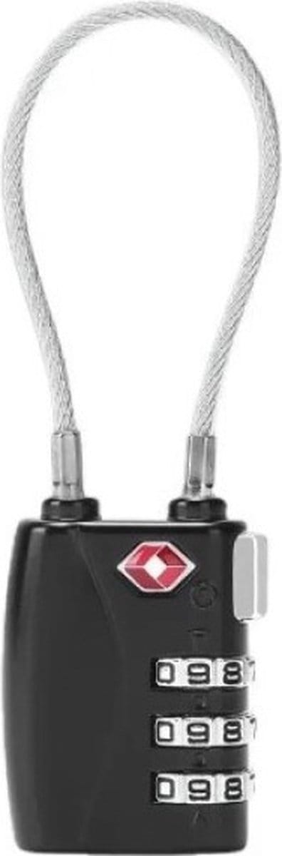 Go Go Gadget - TSA Cijferslot - 3-cijferig - Voor Koffers, Bagage en Backpacks - Multifunctioneel - Zwart