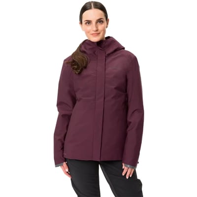 Vaude Bike Cyclist Warm Jas Paars 38 Vrouw