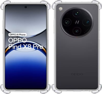 Hoesje geschikt voor OPPO Find X8 – Extreme Shock Case – Case Transparant