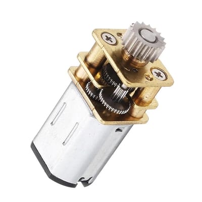 DC Motor - Gelijkstroommotor Transmissie - Elektronische Slot - Koperdraad Spoel - 12V 67RPM - Metaal