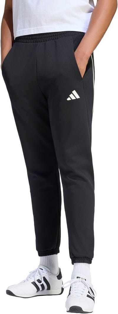 Adidas Stadium Small Logo Pant Broeken Heren - Zwart - Maat XXXL - Katoen Jersey