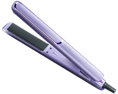 Paarse 2-in-1 Haarstijltang (Platte & Krultang) - 5-voudige Temperatuurinstelling, Keramische Platen Haarstylingtool