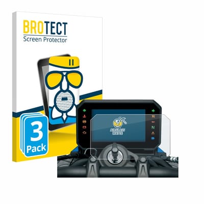 BROTECT - Screenprotector voor Suzuki GSX-8S 2023 - Folie Beschermfolie Beschermglas matte 3 Stuks