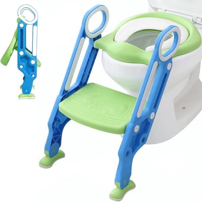 Toiletbril voor Kinderen met Trap - Verstelbare Potty Trainer