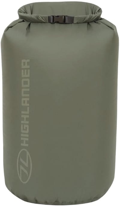 Highlander Waterbestendige Drybag Lightweight V1, 40L, legergroen