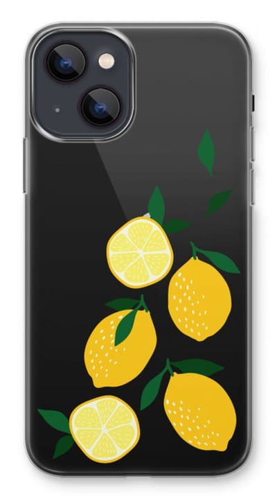 Case Company® - Hoesje geschikt voor iPhone 13 mini hoesje - You're my lemon - Soft Cover Telefoonhoesje - Bescherming aan alle Kanten en Schermrand