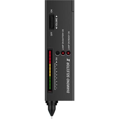 Sélecteur de diamant II professionnel LED testeur de diamant indicateur de diamant bijoux gemme cristal Jade noir
