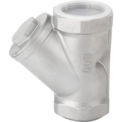 Y-zeef 2in DN50 Roestvrij Staal Y-type Zeef Filter Accessoire voor Water Olie Gas