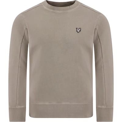 Sweater met ronde hals Lyle & Scott Natural Dye