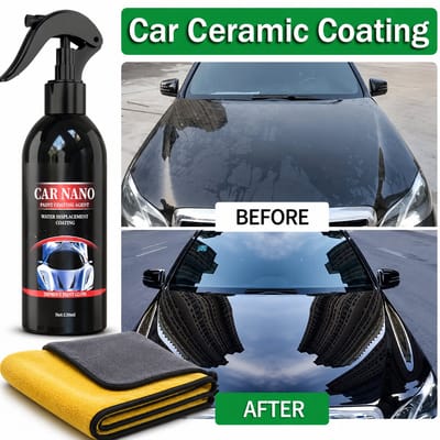 TLVX Nanospray - Keramisch coating - Professionele Nano Sealer - Krassen Verwijderen - Langdurige Bescherming Autolak - 120ML Fles + Poetsdoek