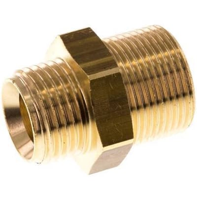 M24x1.5 x G 1/2'' Messing Borstnippel 16 Bar