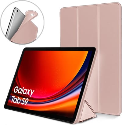 Geschikt voor Samsung Galaxy Tab S10 FE / S10 Lite / S9 FE / S9 Hoesje – Shock Proof Case – Cover Rosé