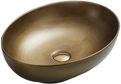 Mexen Iko opbouw waskom 52 x 39 cm, oud goud - 22245253