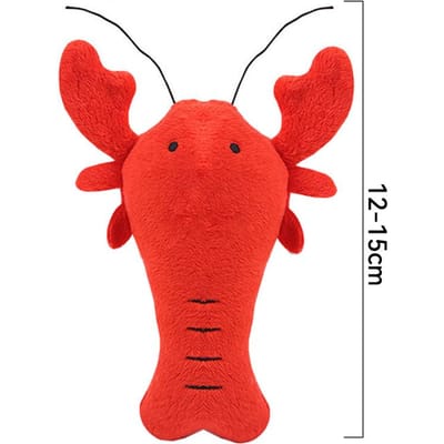 Jouet Squeak en Peluche pour Chien Jouet Sonore pour Chiots Jouets Adorables Durables à Mâcher Jouet Sonore Drôle pour Animaux de Compagnie Fournitures pour Animaux de Compagnie rouge