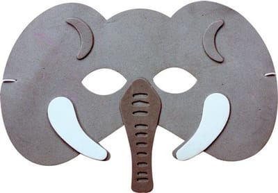 PARTYPRO - Olifantenmasker voor kinderen