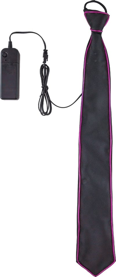 Stropdas met licht roze