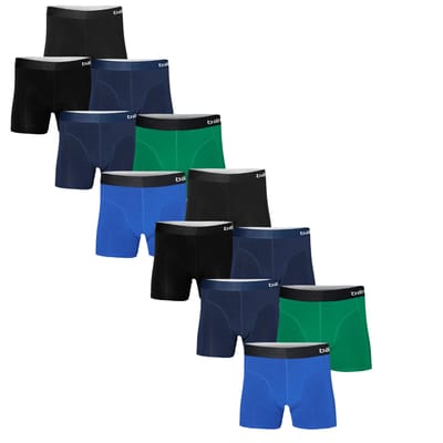 Bamboe boxershort heren - 12-Pack - Megavoordeel - XXL