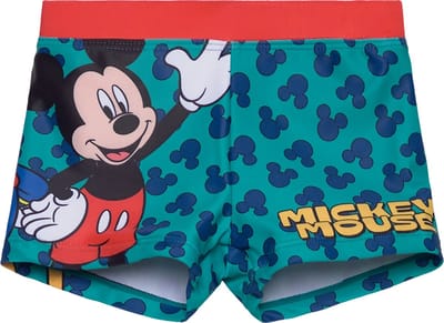 Donald Duck en Mickey Mouse Zwembroek - Maat 98 - Groen - Disney - Zwemshort