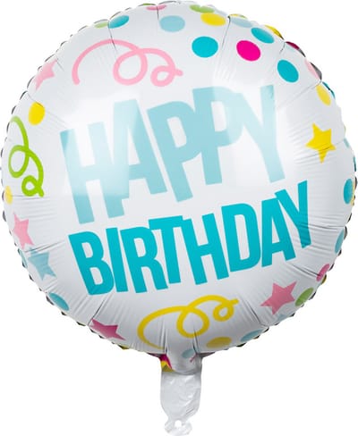Boland - Folieballon 'HAPPY BIRTHDAY' - Multi - Folieballon