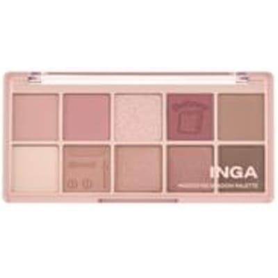 INGA - Mood Eyes Shadow Palette - 3 Types Plum Cooking