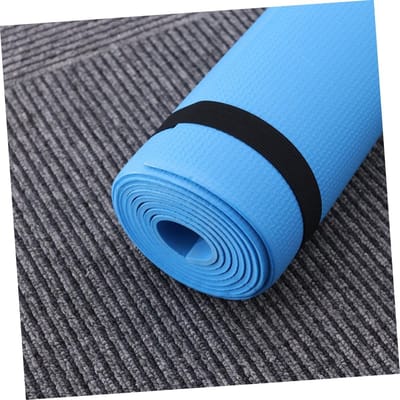 Yogamat - Fitnessmat Trainingsmat - Thuis Sporten - Antislip Oppervlak - 173 x 60 cm - Blauw