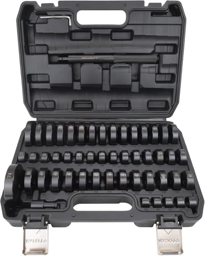 Drukfitting Set 52-delig voor Lagers en Afdichtringen