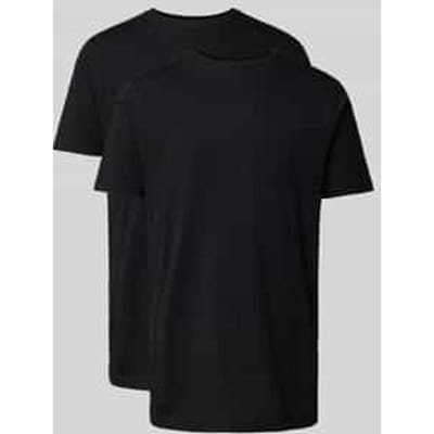 Lerros T-shirt 2 Pack T Shirts Ronde Hals 2003014 100 Mannen Maat - S