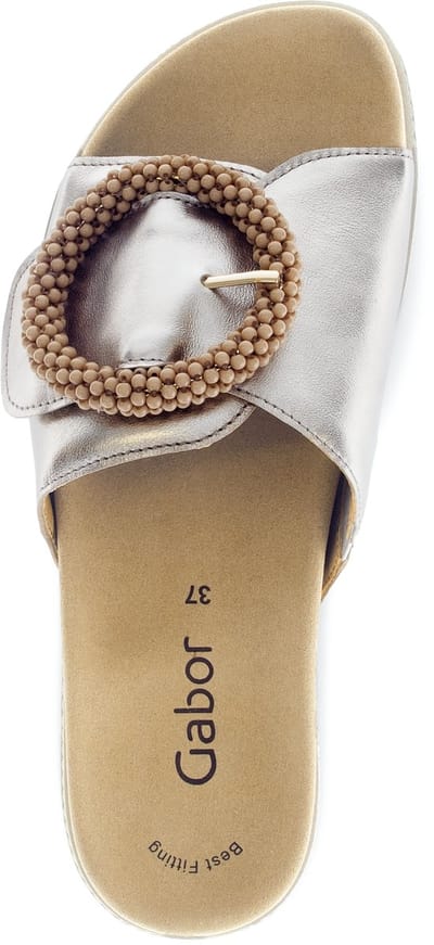 Gabor Dames Slippers - goud