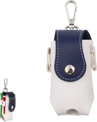 Heuptas voor golfballen - Golfbal opbergtas met clip - Beschermtas voor minigolf - Handig voor golftraining - Sportieve opbergtas
