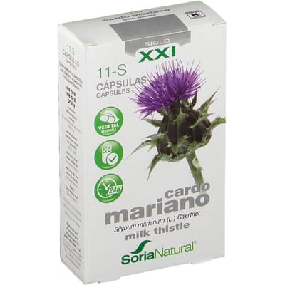 Soira Natural 11-s Silybum Marianum Xxi 300mg 30 Capsules