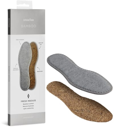 SPRINGYARD Bamboo - zomer inlegzolen - fris & droog - 46