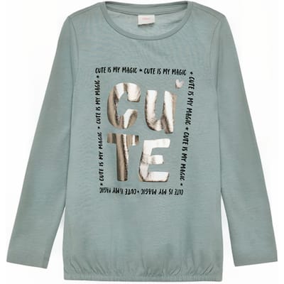s.Oliver Junior T-shirts Lightblue Größe: 92/98 | T-Shirts Outlet | kids | Blau