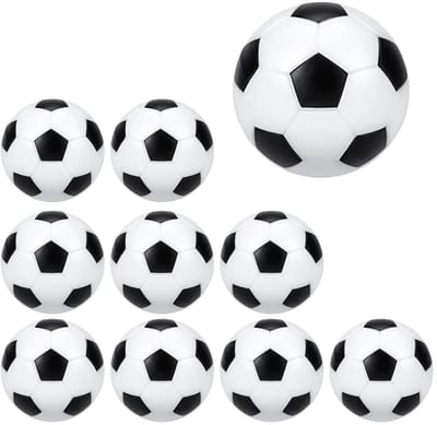 Dailygoods - 10 Stuks Schattige 3D Voetbal Gummen - Schoolbenodigdheden